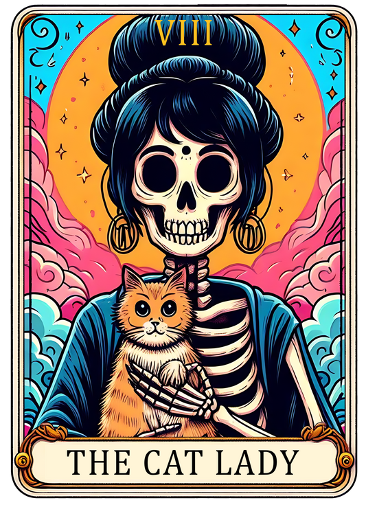 Tarot Card -Cat Lady